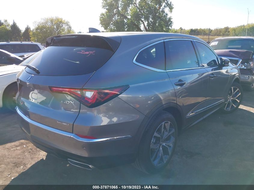 5J8YE1H47PL042225 Acura MDX W/TECHNOLOGY PACKAGE 4