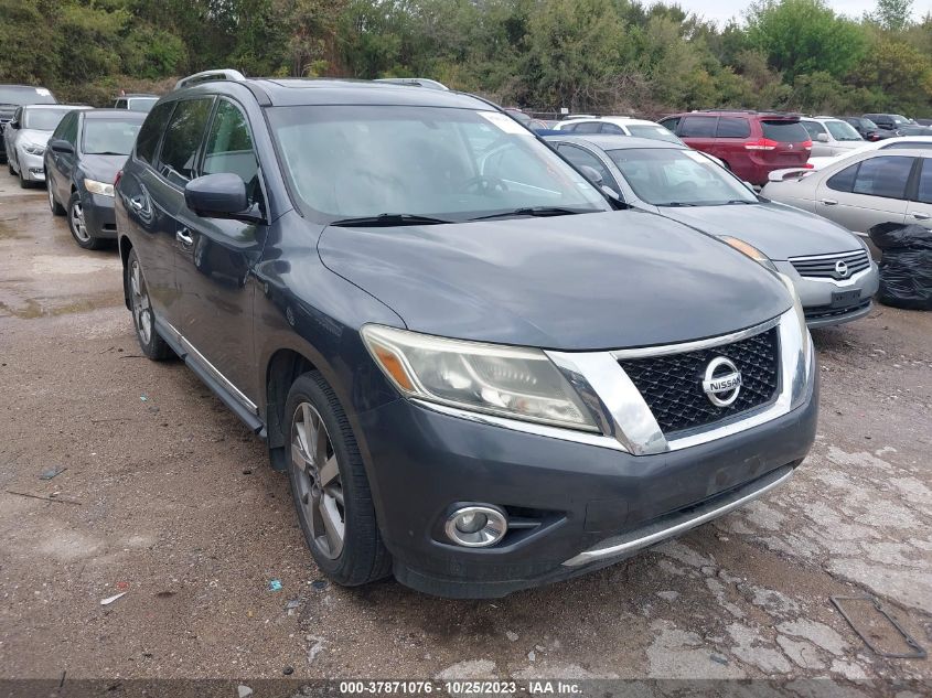 2014 NISSAN PATHFINDER PLATINUM - 5N1AR2MN2EC600225