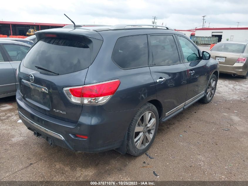 2014 NISSAN PATHFINDER PLATINUM - 5N1AR2MN2EC600225