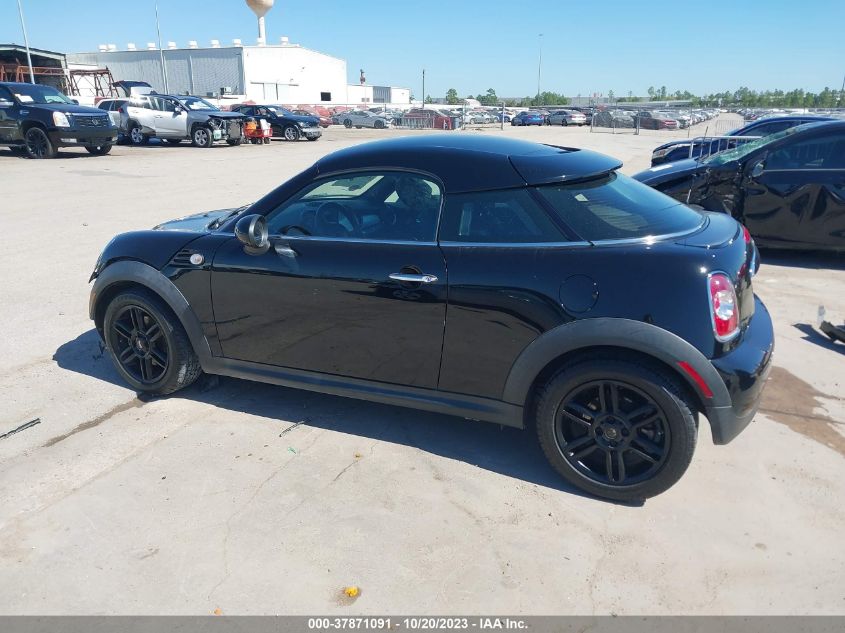 2014 MINI COOPER COUPE - WMWSX1C56ET623188