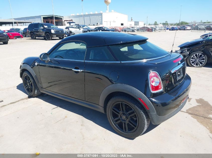2014 MINI COOPER COUPE - WMWSX1C56ET623188