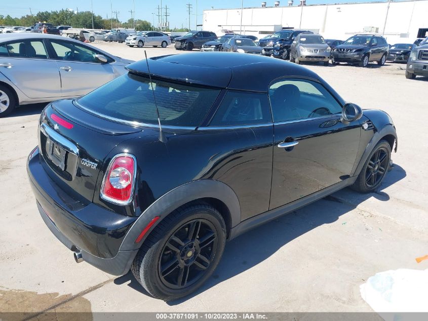 2014 MINI COOPER COUPE - WMWSX1C56ET623188