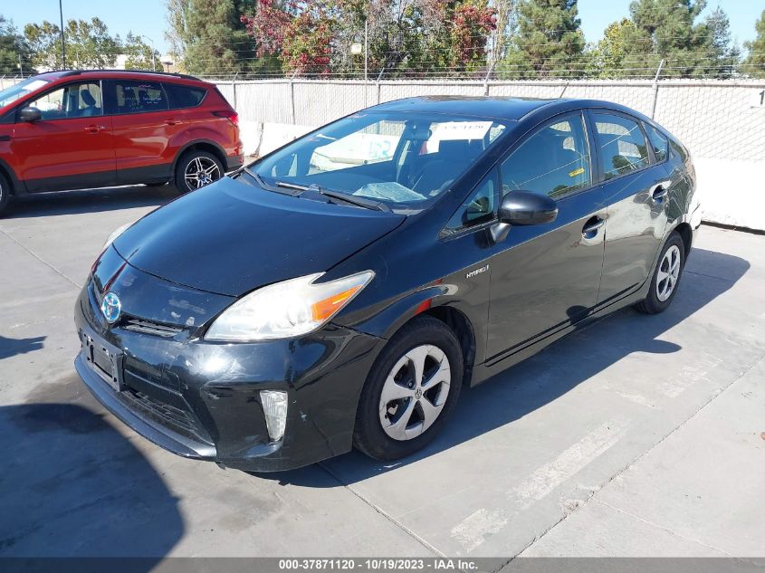 2014 TOYOTA PRIUS FOUR/FIVE/THREE/ONE/TWO - JTDKN3DU2E0360905