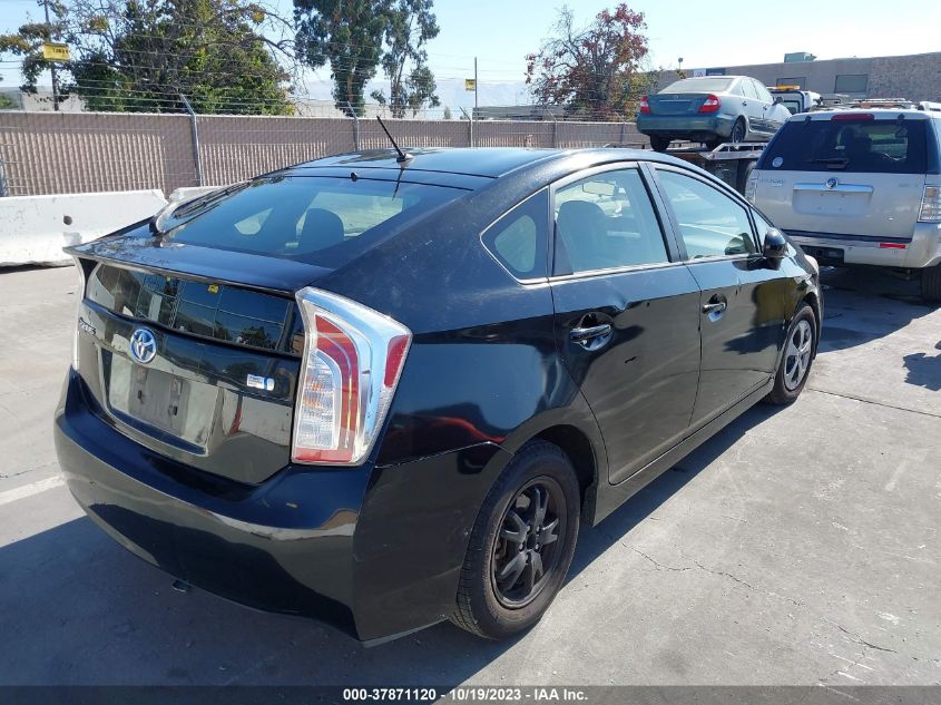 2014 TOYOTA PRIUS FOUR/FIVE/THREE/ONE/TWO - JTDKN3DU2E0360905