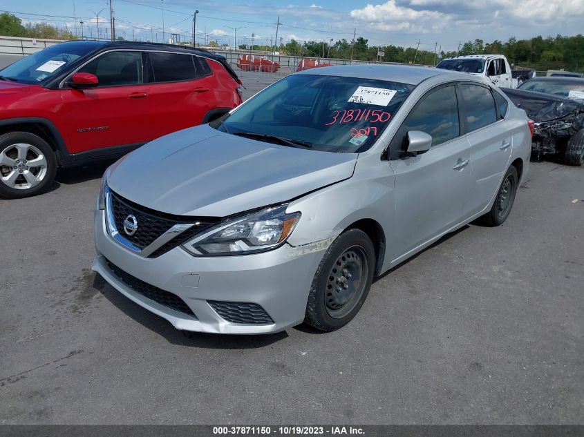 2017 NISSAN SENTRA SV - 3N1AB7APXHL670241