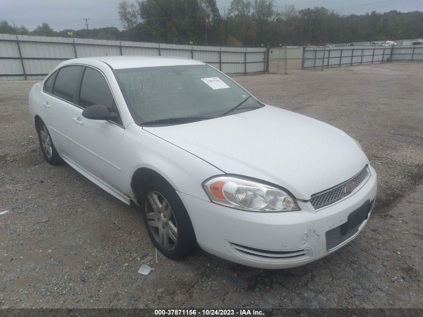 2013 CHEVROLET IMPALA LT - 2G1WG5E38D1220351