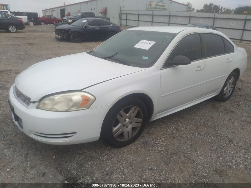 2013 CHEVROLET IMPALA LT - 2G1WG5E38D1220351