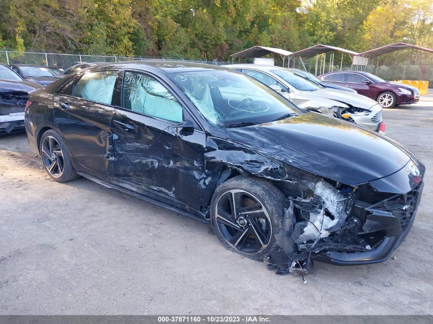 2022 HYUNDAI ELANTRA N LINE - KMHLR4AF6NU325440