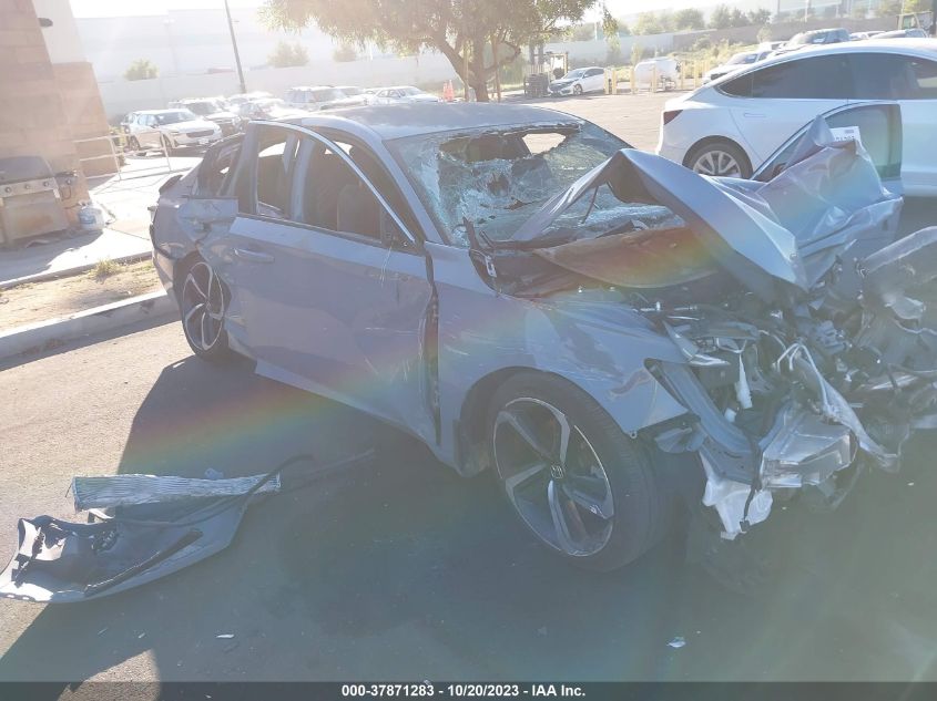 VIN 1HGCV1F32NA013986 2022 HONDA ACCORD SEDAN SPORT