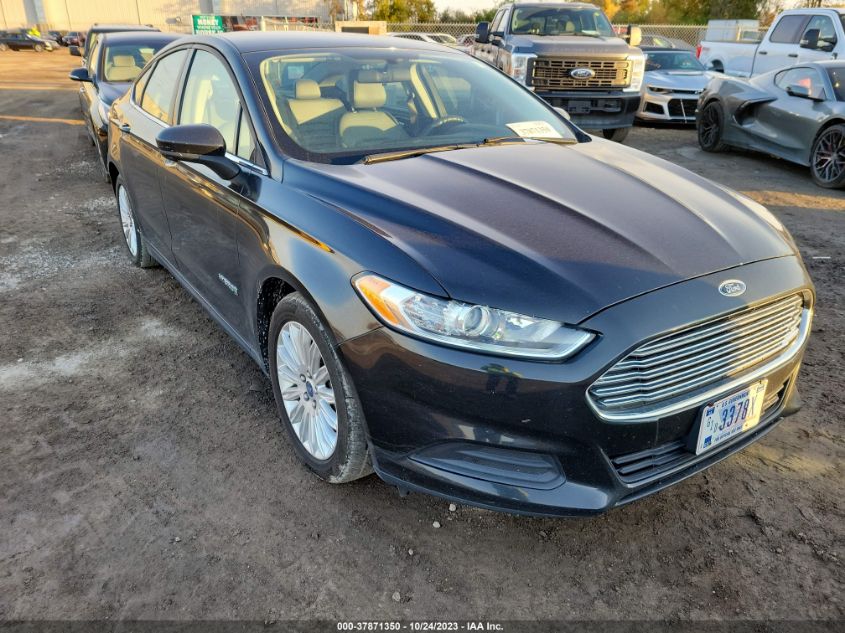 2014 FORD FUSION S HYBRID - 3FA6P0UU7ER394967