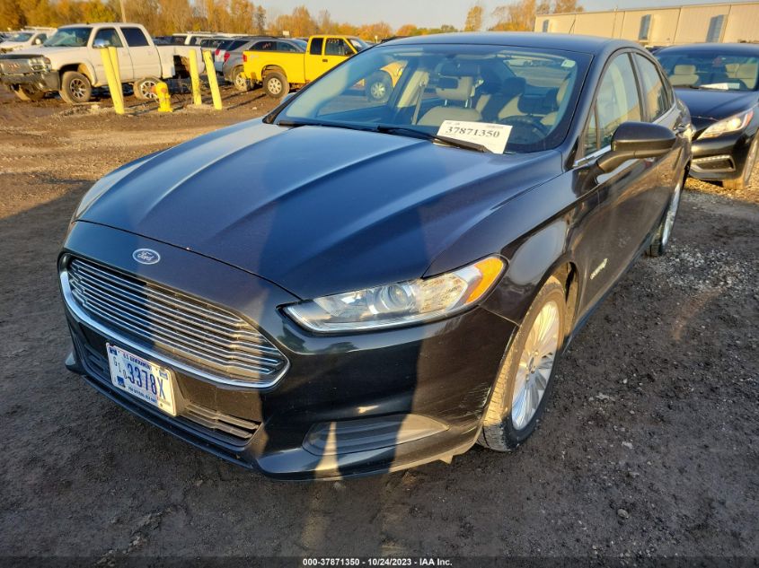 2014 FORD FUSION S HYBRID - 3FA6P0UU7ER394967