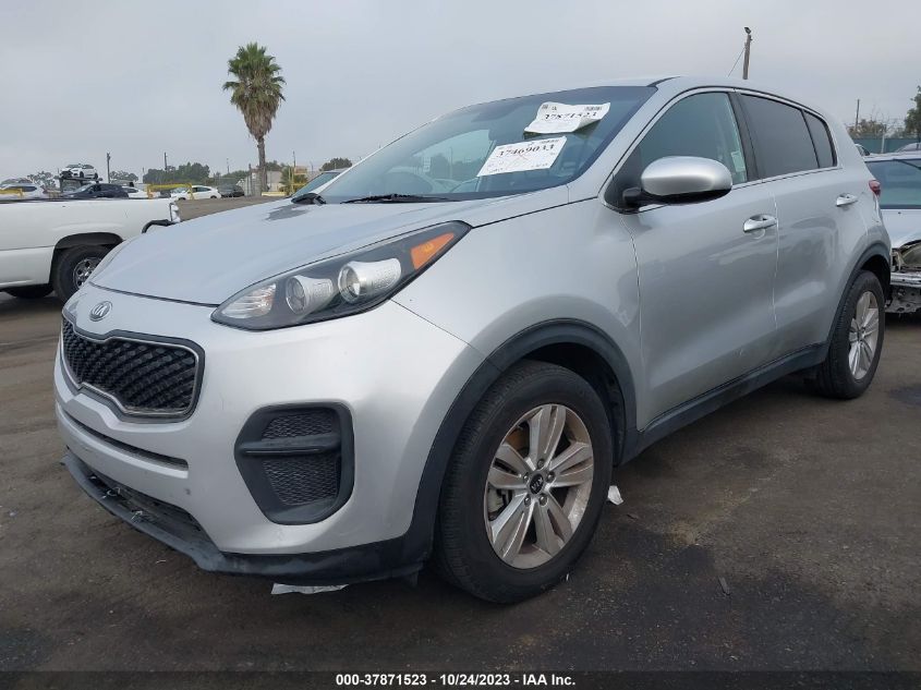 2019 KIA SPORTAGE LX - KNDPM3AC9K7619204