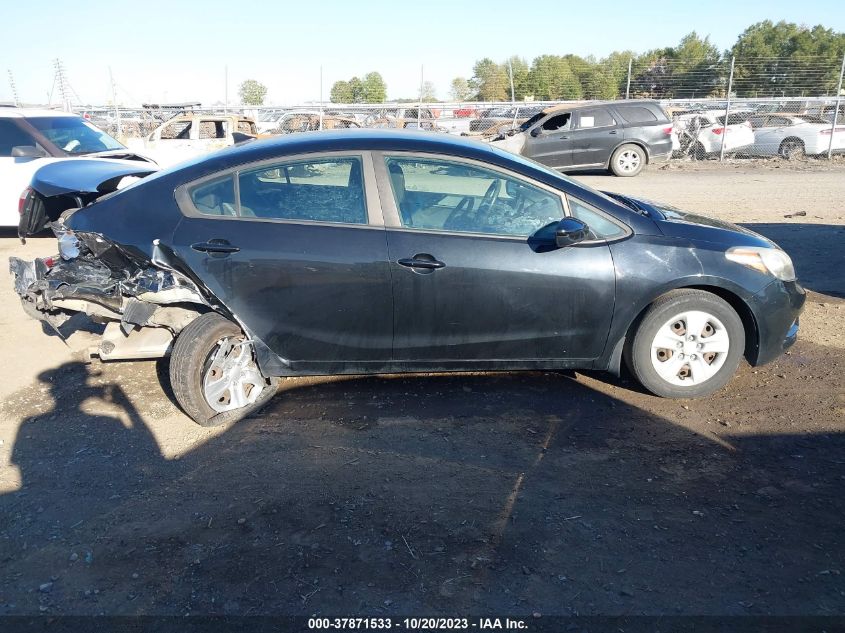 2016 KIA FORTE LX - KNAFK4A60G5584957