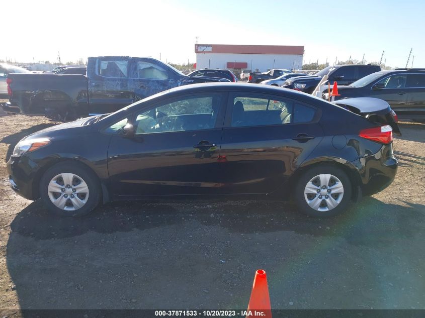 2016 KIA FORTE LX - KNAFK4A60G5584957