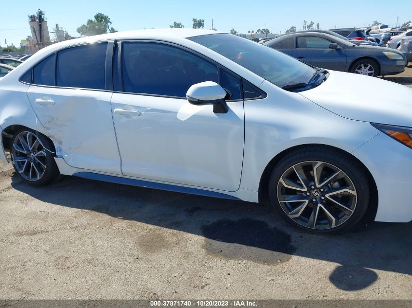 2022 TOYOTA COROLLA SE/NIGHT SHADE - 5YFS4MCE0NP110524