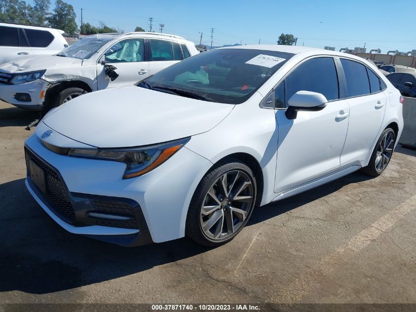 2022 TOYOTA COROLLA SE/NIGHT SHADE - 5YFS4MCE0NP110524