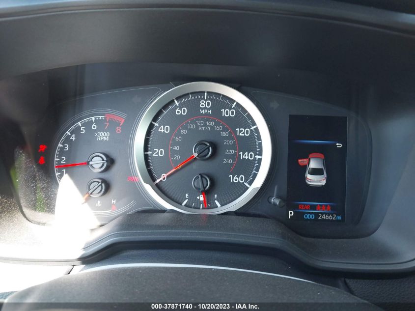 2022 TOYOTA COROLLA SE/NIGHT SHADE - 5YFS4MCE0NP110524