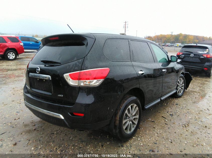 2014 NISSAN PATHFINDER S - 5N1AR2MM3EC708280
