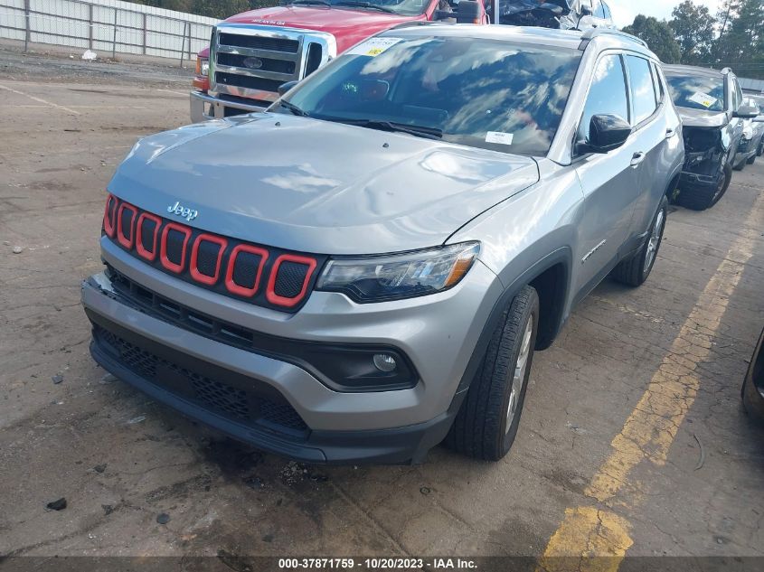 2022 JEEP COMPASS LATITUDE - 3C4NJDBB0NT126314