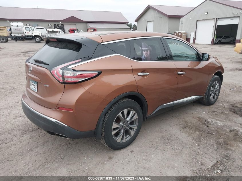 2015 NISSAN MURANO S - 5N1AZ2MH7FN262126