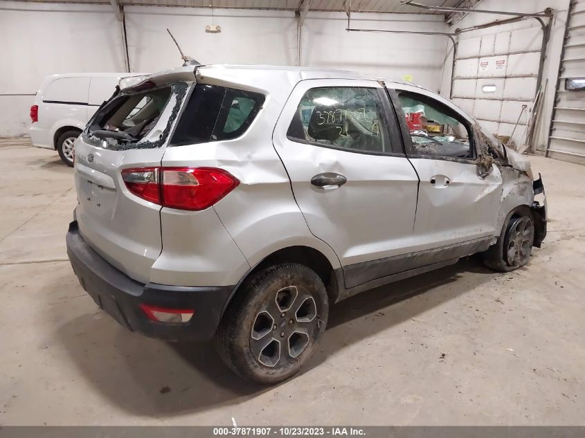 2021 FORD ECOSPORT S - MAJ3S2FE5MC437783