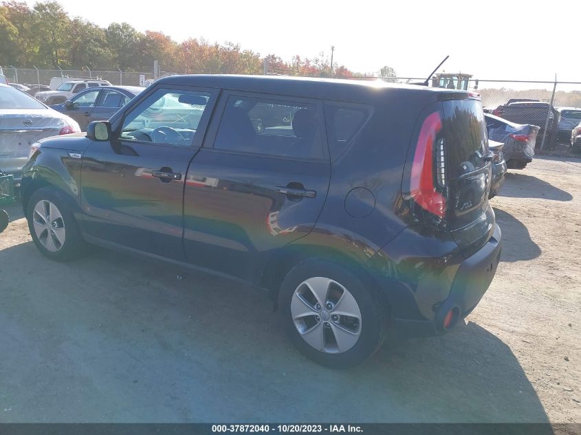 2015 KIA SOUL BASE - KNDJN2A29F7199194