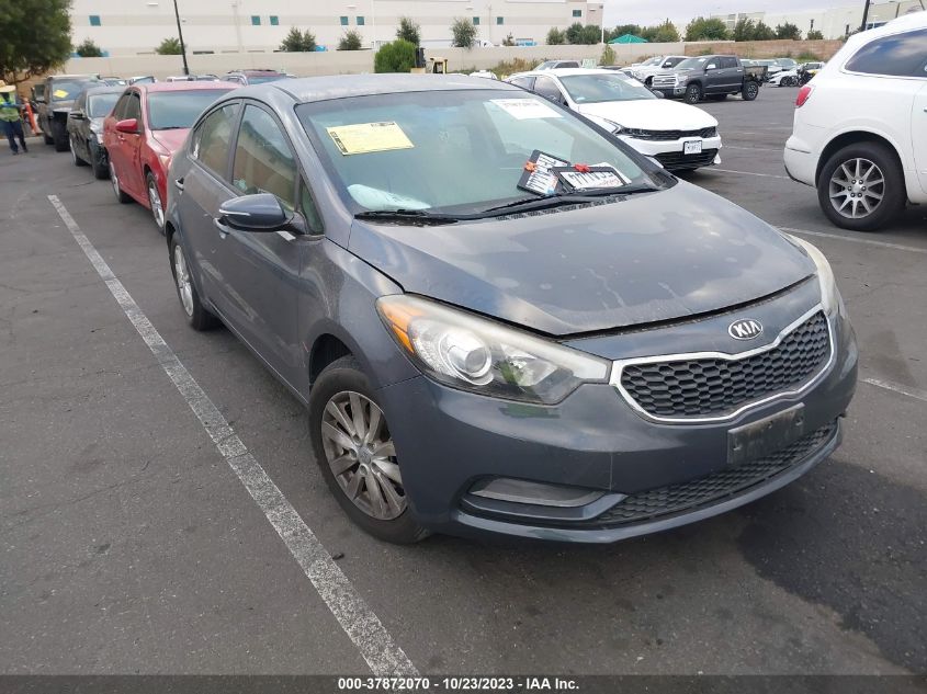 2014 KIA FORTE LX - KNAFX4A67E5234305