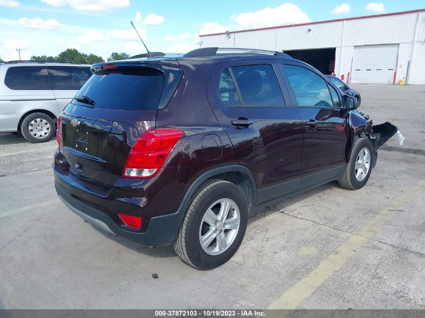 KL7CJLSB8MB323357 Chevrolet Trax 1LT 4