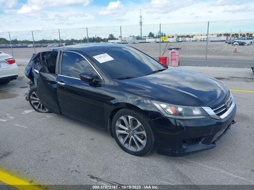 2015 HONDA ACCORD SEDAN SPORT - 1HGCR2F53FA080657