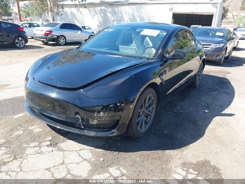 2022 TESLA MODEL 3 LONG RANGE - 5YJ3E1EB0NF180958