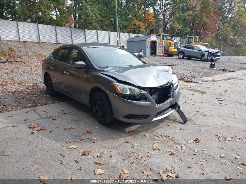 2015 NISSAN SENTRA S - 3N1AB7AP9FY304044