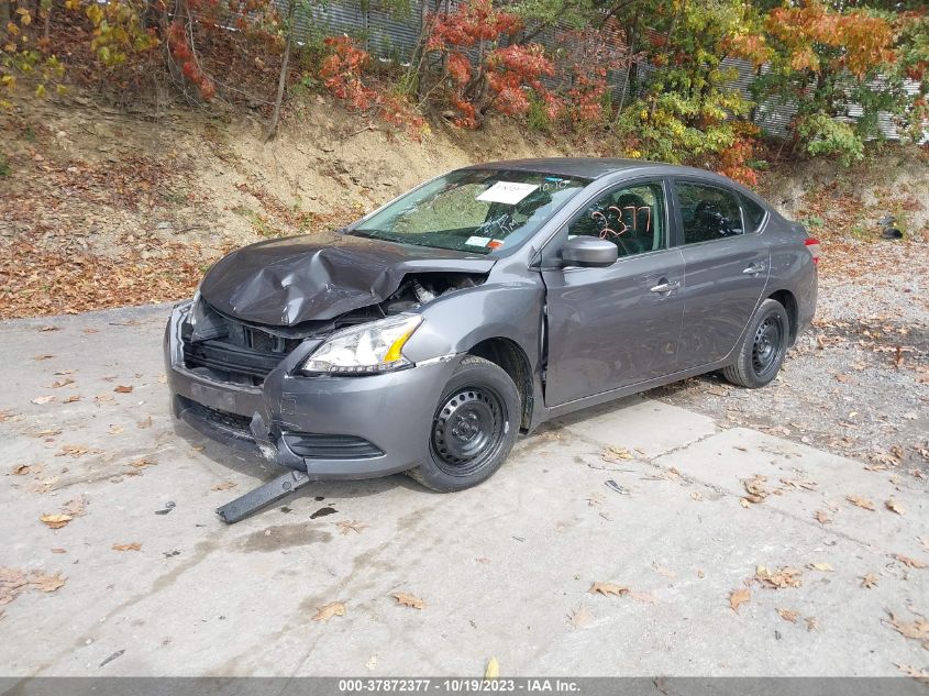 2015 NISSAN SENTRA S - 3N1AB7AP9FY304044