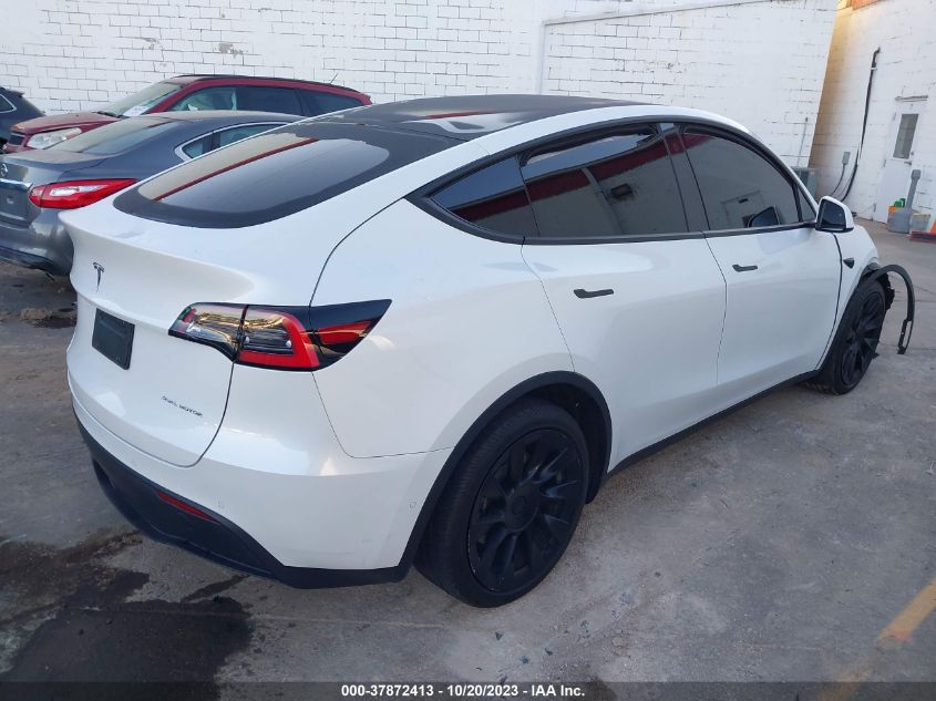 2021 TESLA MODEL Y - 5YJYGDEE0MF138946