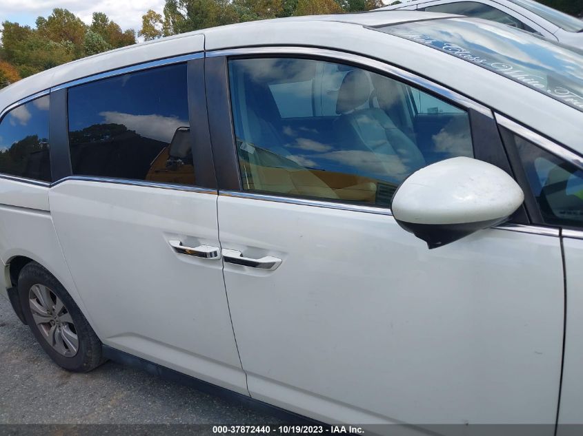 2014 HONDA ODYSSEY EX-L - 5FNRL5H69EB025380
