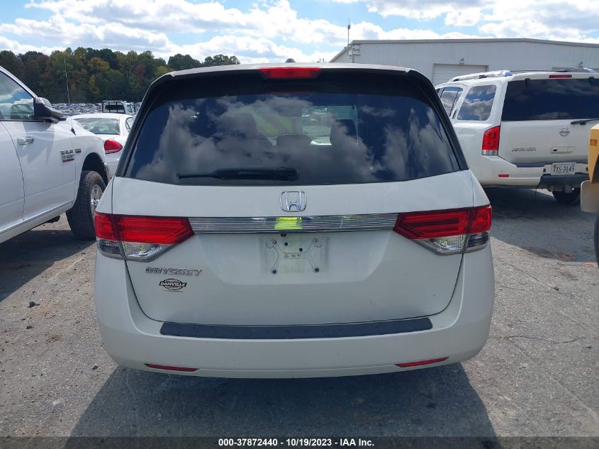 2014 HONDA ODYSSEY EX-L - 5FNRL5H69EB025380