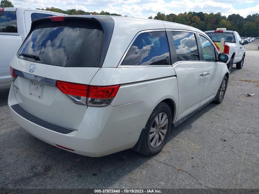 2014 HONDA ODYSSEY EX-L - 5FNRL5H69EB025380