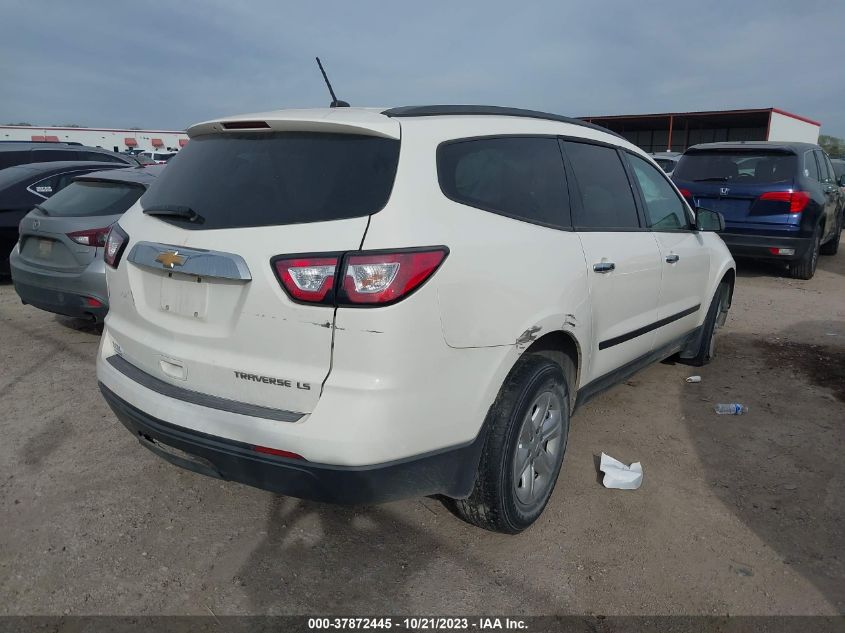 2014 CHEVROLET TRAVERSE LS - 1GNKRFED8EJ277937
