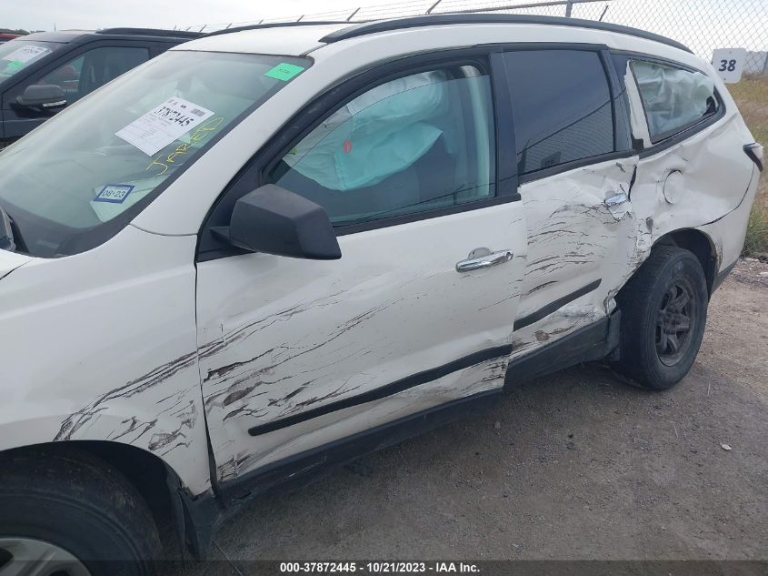 2014 CHEVROLET TRAVERSE LS - 1GNKRFED8EJ277937