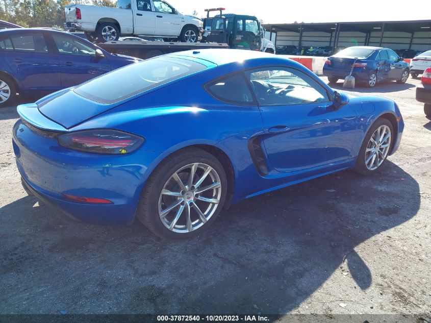 WP0AA2A88HS270529 | 2017 PORSCHE 718 CAYMAN