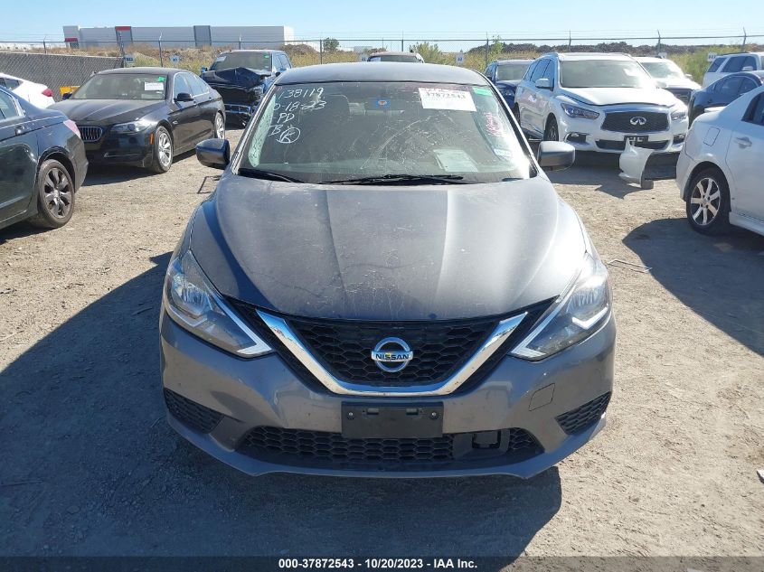 2019 NISSAN SENTRA S/SV/SR/SL - 3N1AB7APXKY250800