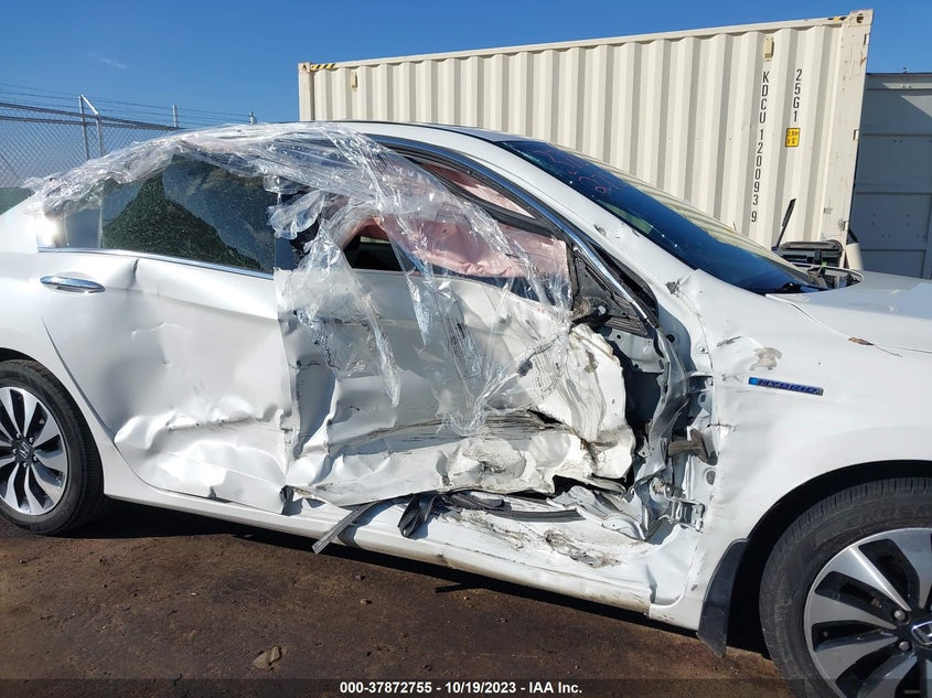 VIN JHMCR6F56HC018696 2017 HONDA ACCORD HYBRID EX-L