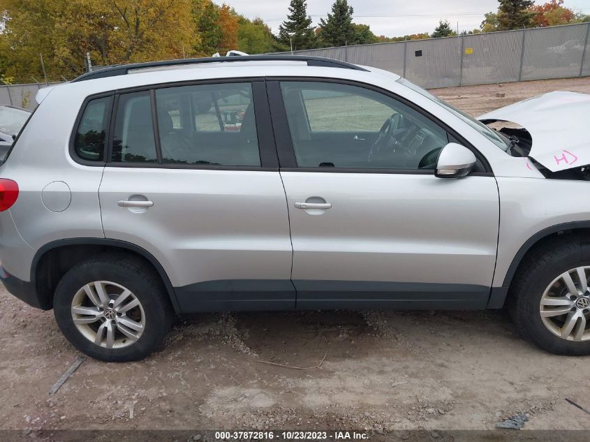 2017 VOLKSWAGEN TIGUAN - WVGBV7AX7HK007263