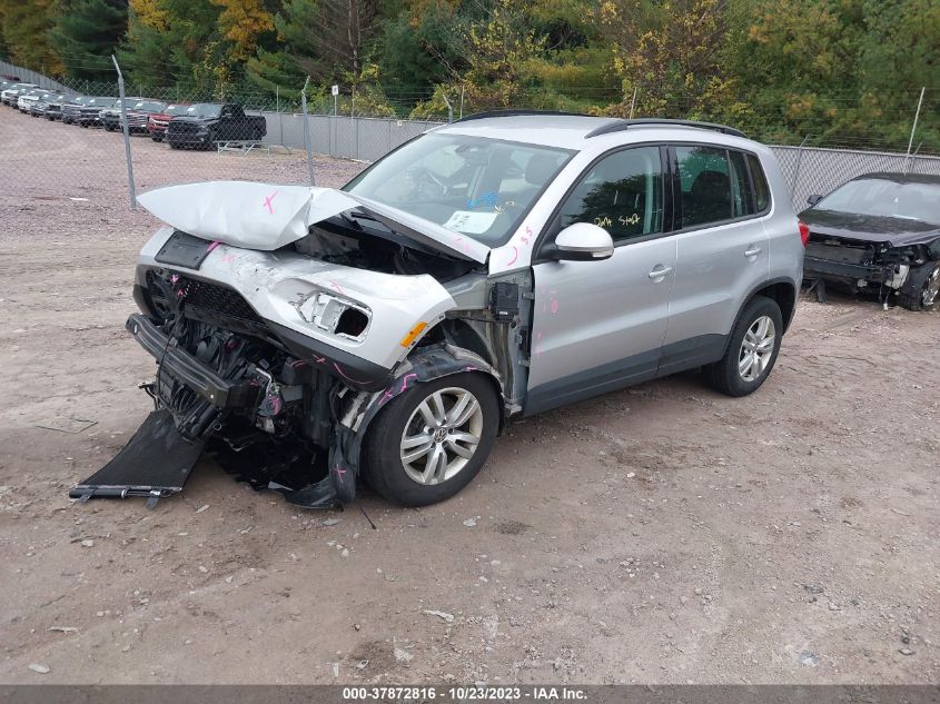 2017 VOLKSWAGEN TIGUAN - WVGBV7AX7HK007263