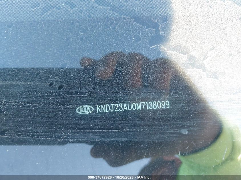 2021 KIA SOUL S - KNDJ23AU0M7138099
