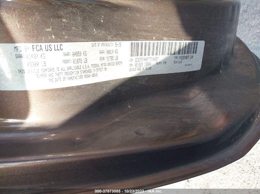 2015 FIAT 500 POP - 3C3CFFAR0FT710057