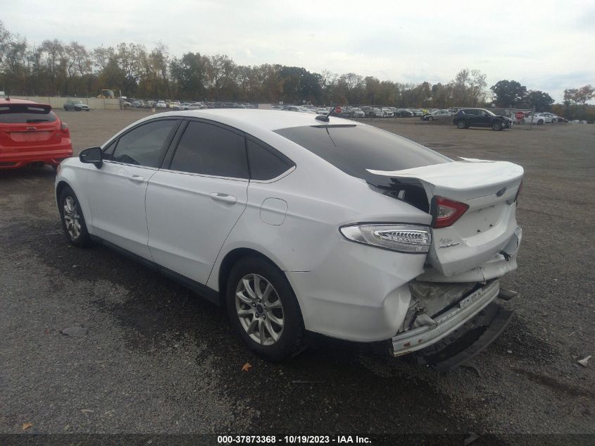 2015 FORD FUSION S - 3FA6P0G72FR183344