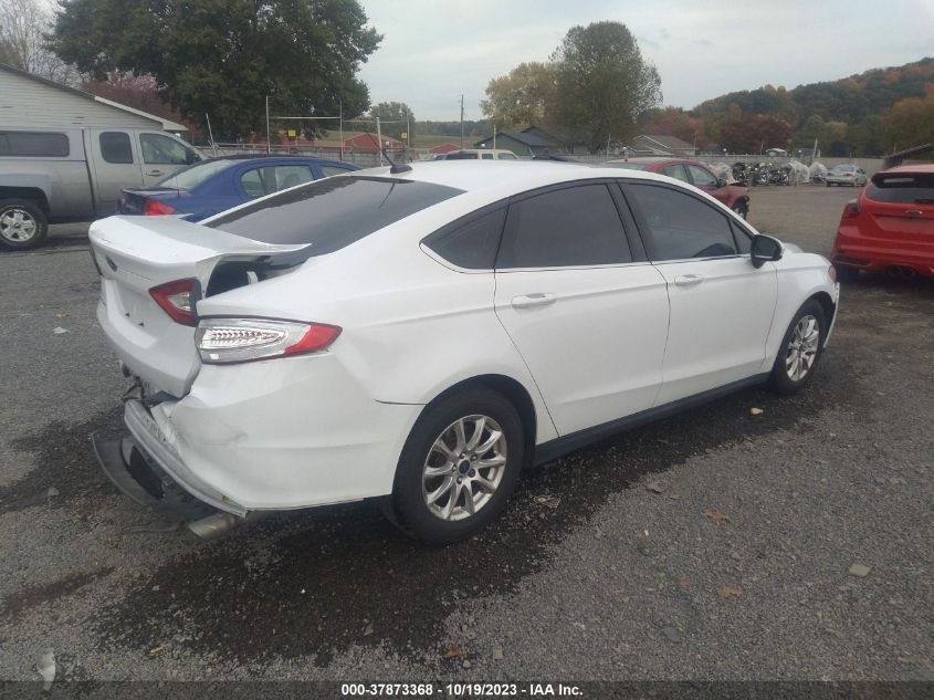 2015 FORD FUSION S - 3FA6P0G72FR183344