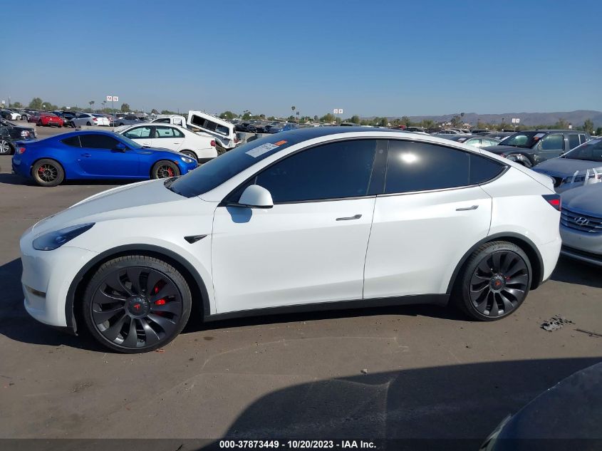 2021 TESLA MODEL Y PERFORMANCE - 5YJYGDEF9MF294489