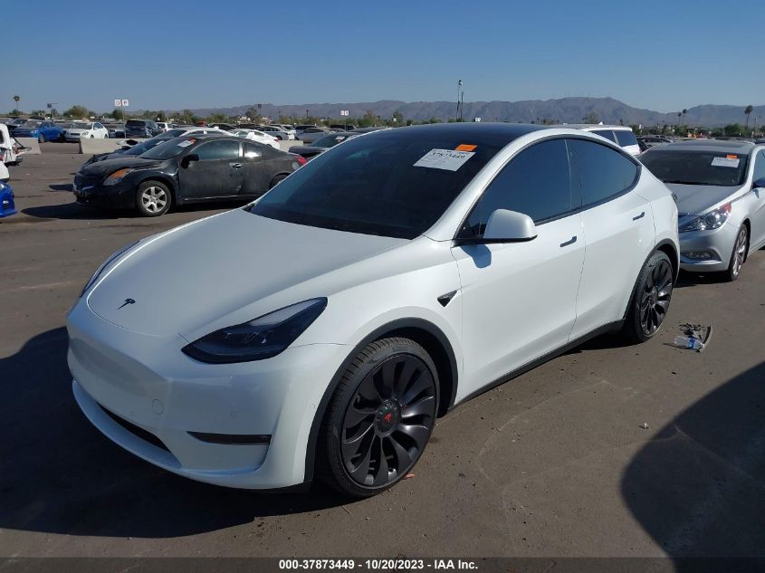 2021 TESLA MODEL Y PERFORMANCE - 5YJYGDEF9MF294489