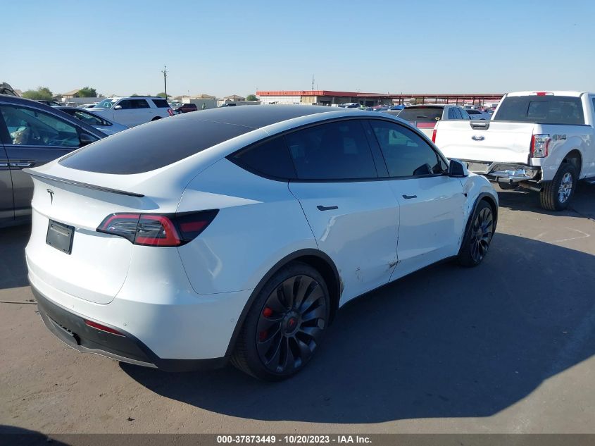 2021 TESLA MODEL Y PERFORMANCE - 5YJYGDEF9MF294489